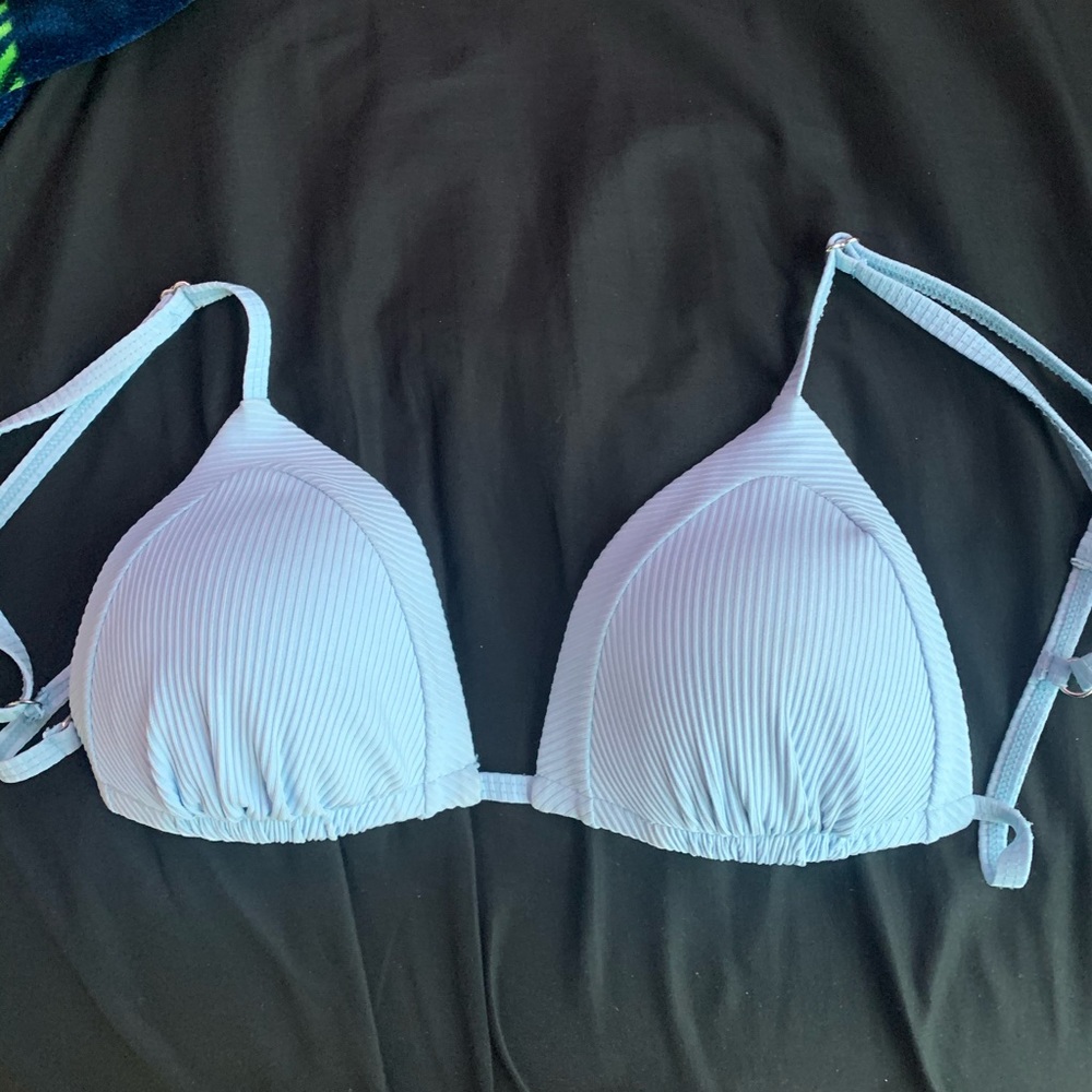Baby Blue Bikini Top